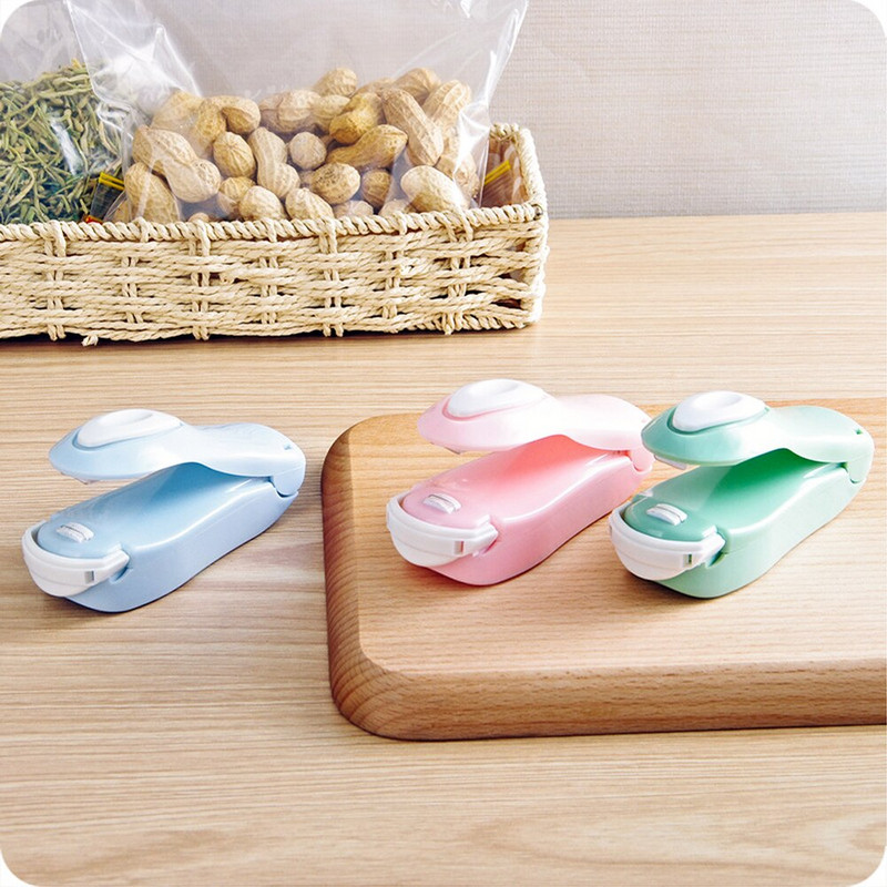 Преносима мини машина за запечатване на торби Преносима машина за топлинно запечатване Електрическа машина за запечатване на пластмасови опаковки