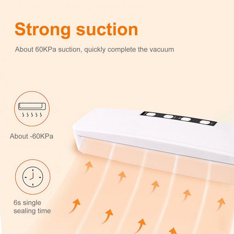 Automatsko vakumiranje Stroj za pakiranje hrane Stroj za zračno brtvljenje hrane Vakuumski aparat za čuvanje hrane Kuhinjski alat