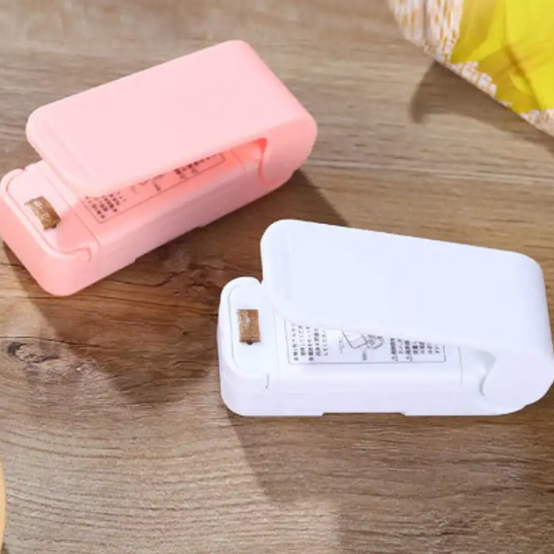 Prijenosni mini aparat za brtvljenje, stroj za brtvljenje grickalica, plastična vrećica za kućanstvo, plastična kopča za zatvaranje hrane