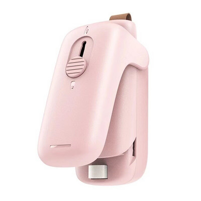 Prenosný USB uzatvárací stroj na vrecká, mini vákuový uzatvárací stroj, ručný tepelný uzatvárací stroj na kuchynské baliace stroje na vrecká na čips, vrecká na skladovanie potravín