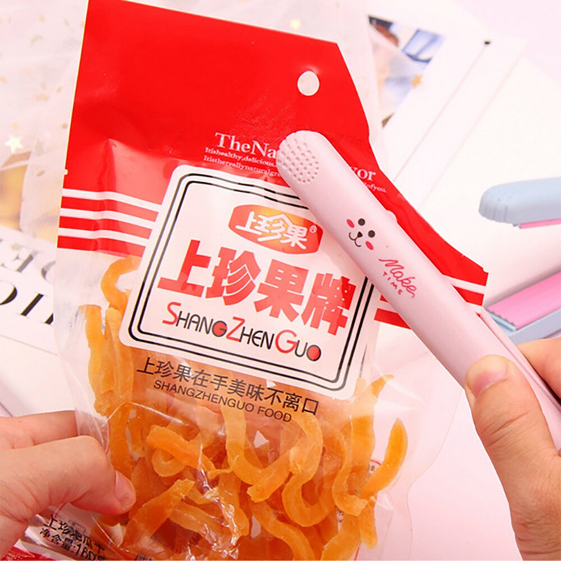 Mini Warmte Sluitmachine Maistas Virtuvės Elementai Įrankiai Sandariklis Sandarinimas Pakavimas Rankinis Draagbare Krepšelio spaustukai Virtuvės priedai