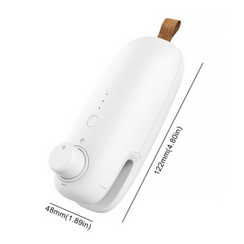 Mini Portable Bag Sealer Handheld Vacuum Household Sealing Pouches Μηχανή για αποθήκευση τροφίμων για αξεσουάρ κουζίνας