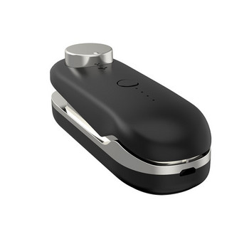 Мини преносима чанта Термоуплътнител USB акумулаторна ръчно отопление Съхранение на храна Пластмасова машина за запечатване Щипка с магнит