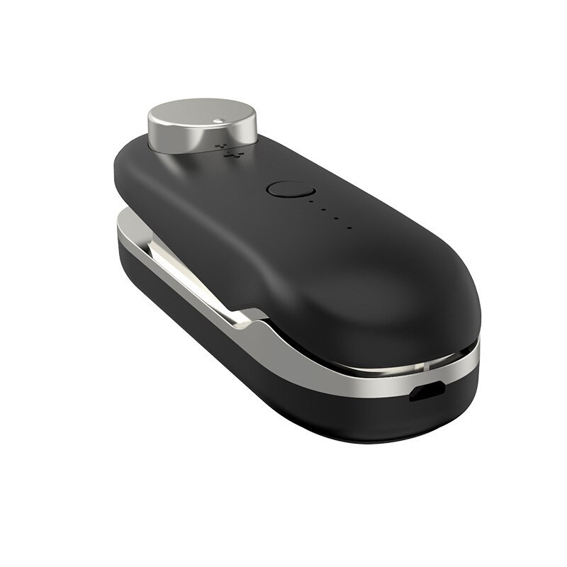 Mini prenosná taška, tepelná tesniaca páska, USB nabíjateľná ručná ohrievacia taška na skladovanie potravín, plastová tesniaca páska s klipom a magnetom