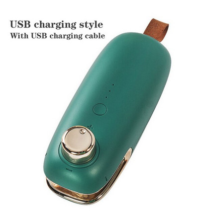 Mini prenosný mini USB nabíjací tlakový uzatvárací stroj na plastové tašky, domáci elektrický tepelný uzatvárací stroj