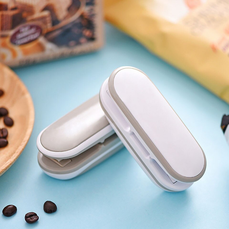 Prijenosni mini stroj za brtvljenje 2 u 1 Stroj za otvaranje brtvila Vrećica za grickalice Održavajte svježinu Stroj za brtvljenje otporan na vlagu Kuhinjski alat