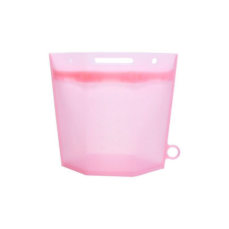 Silikonske vrećice za višekratnu upotrebu Vreće za skladištenje hrane Silikonske vrećice za skladištenje hrane Višekratne vrećice za skladištenje hrane pogodne za skladištenje