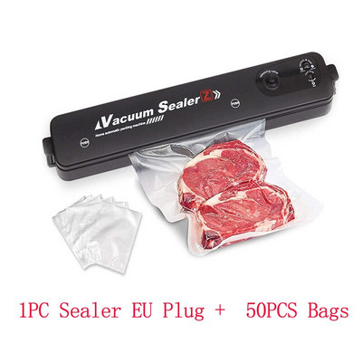 Stroj za brtvljenje Vakuumski zatvarač Brtvene vrećice za kuhinju Sous Vide ambalaža za hranu za električni vakuumski zatvarač Stezaljke za vrećice