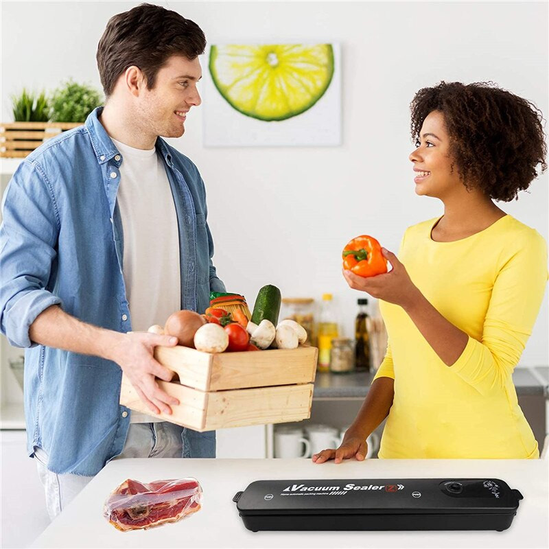 Stroj za brtvljenje Vakuumski zatvarač Brtvene vrećice za kuhinju Sous Vide ambalaža za hranu za električni vakuumski zatvarač Stezaljke za vrećice