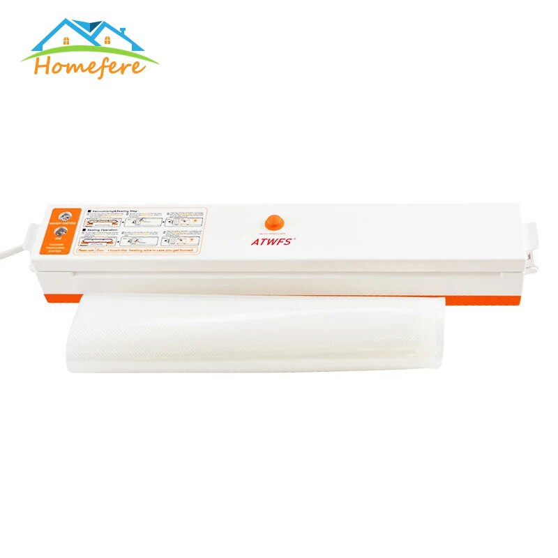 Élelmiszer lezáró vákuumos tömítőgép 220V/110V fóliatömítő vákuumcsomagoló konyhai készülékek