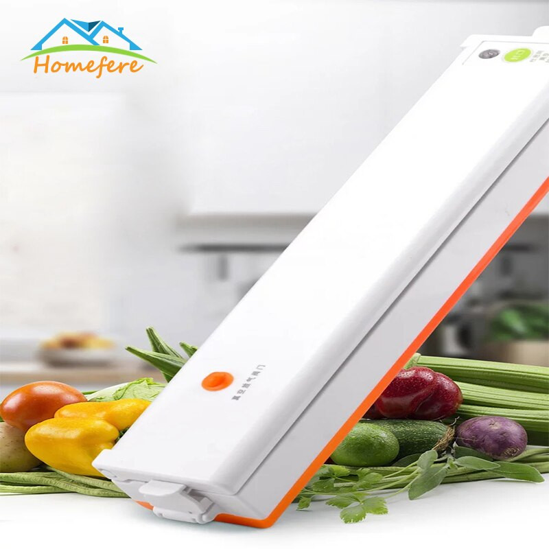 Hot Sell Vakuumski stroj za zatvaranje hrane Stroj za vakuumsko zavarivanje 220V/110V film za zavarivanje Vakuumski pakir Kuhinjski uređaji s 10 vrećica