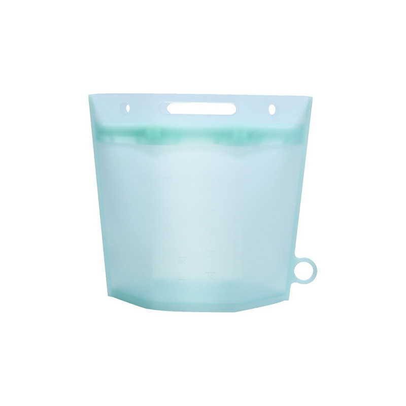 Silikoniniai maisto laikymo maišeliai iš daugkartinių maisto laikymo maišelių, tinkami maišelių laikiklio stovui, mažiems hermetiškiems maisto laikymo indams