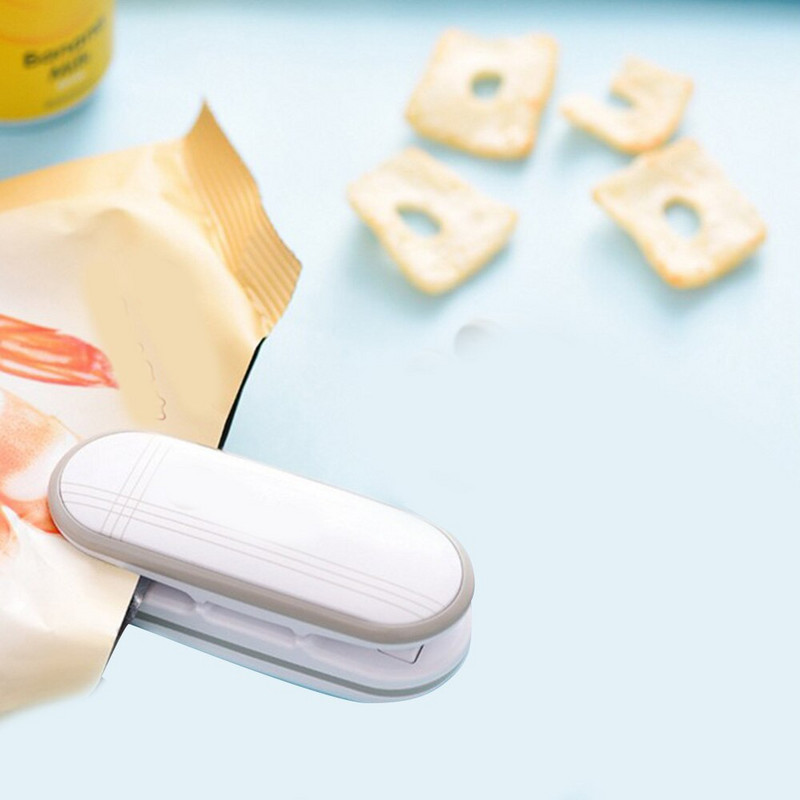 Mini maisto pakuotės šiluminio sandarinimo mašina Impulse Sealer rankinis pakavimo įrankis Food Sealer šildymo sandarinimo įrankis