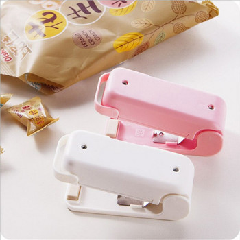 Portable Heat Bag Sealer Mini Portable Food Sealing Machine for Chips Οικιακά σνακ Πλαστικές σακούλες Vacuum Handheld Chip Resealer