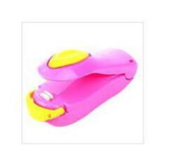 Hordozható táska hőszigetelő műanyag csomag tároló táska kapcsos mini lezáró gép praktikus matrica pecsét élelmiszer-snack konyhai eszközökhöz