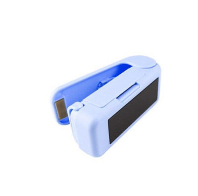 Hordozható táska hőszigetelő műanyag csomag tároló táska kapcsos mini lezáró gép praktikus matrica pecsét élelmiszer-snack konyhai eszközökhöz