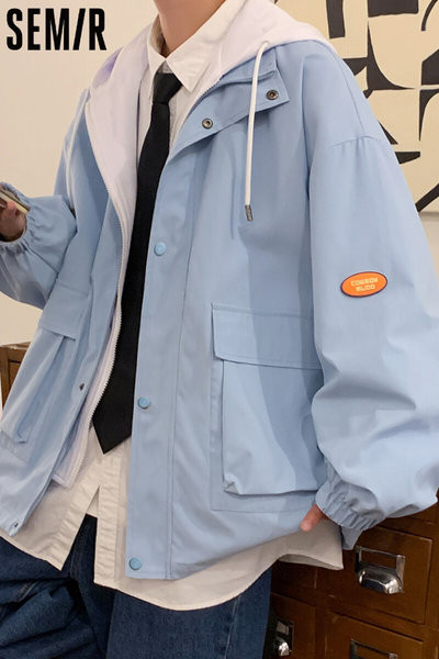 Široki model muške jakne proljeće-jesen