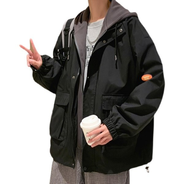 Široki model muške jakne proljeće-jesen