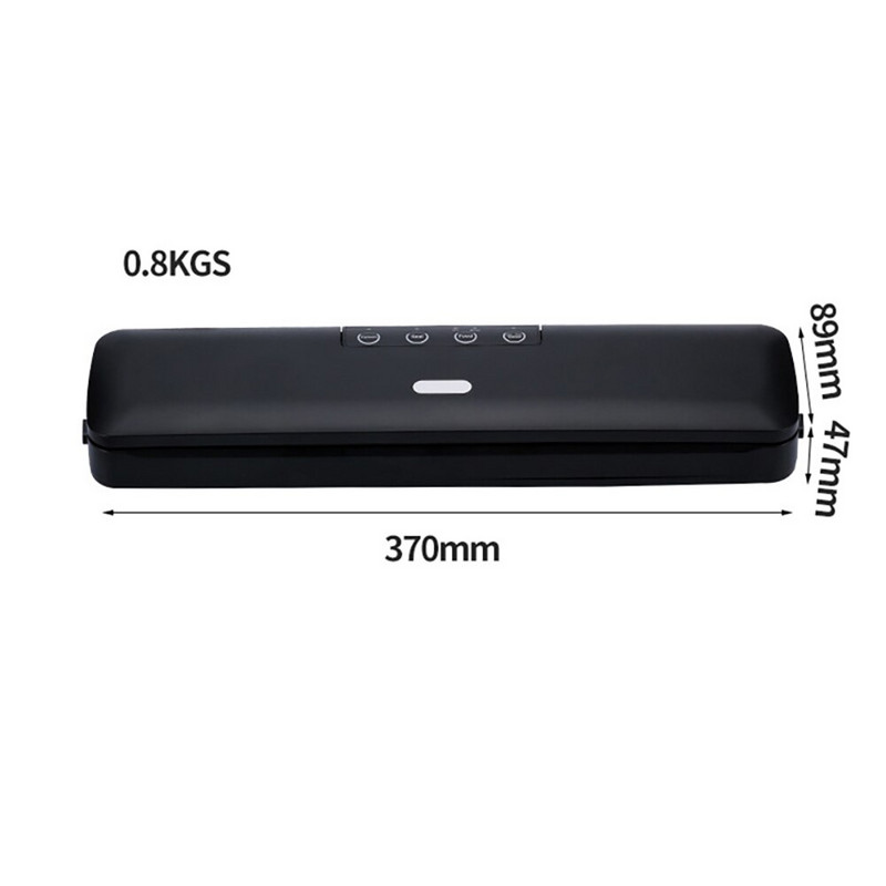 Buitinė virtuvė Vakuuminis siurblys šviežiai laikomas maišelio sandarinimo mašina Užkandžių maišelis vakuuminis pakavimas Šviežias