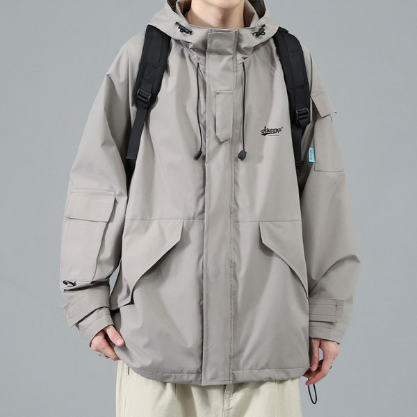 Geaca barbati model nou cu gluga si buzunare