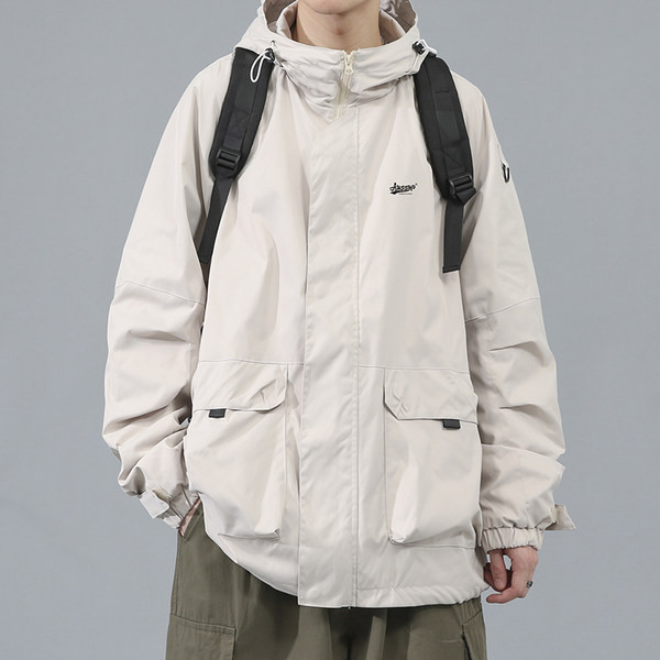 Geaca barbati model nou cu gluga si buzunare