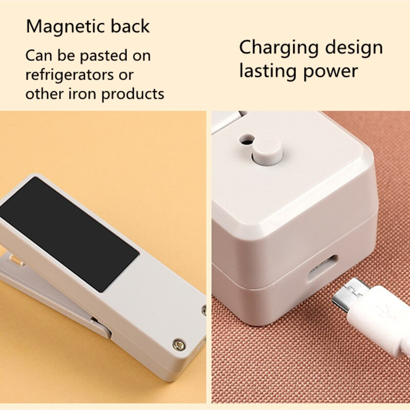 Usb mini zavarivanje vrećica Stroj za zatvaranje čipova za pohranu hrane Prijenosni uređaj za zavarivanje plastičnih vrećica Stroj za toplinsko prešanje Alat za spajanje za uštedu hrane