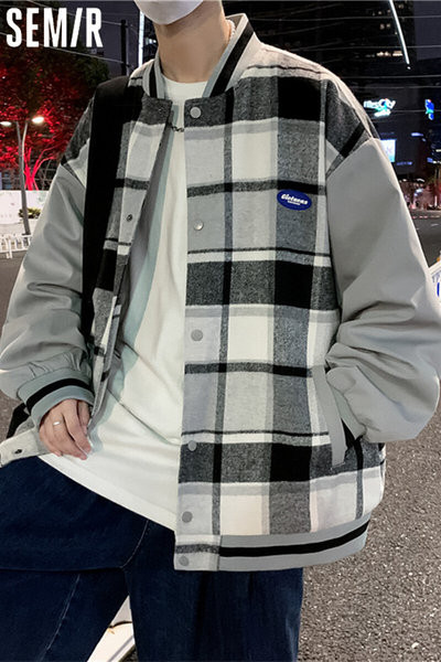 Geaca de baseball sportiva pentru barbati in mai multe culori