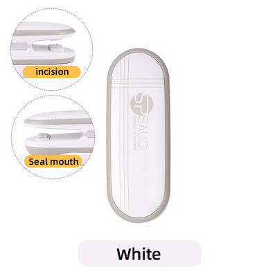 Műanyag zacskó tömítő vákuumcsomag tömítőgép kapcsok Mini termikus forrasztópáka záróelem hordozható bezár Gabona élelmiszer konyha