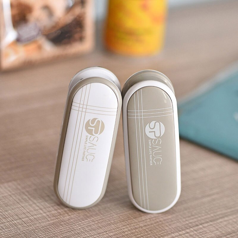 Műanyag zacskó tömítő vákuumcsomag tömítőgép kapcsok Mini termikus forrasztópáka záróelem hordozható bezár Gabona élelmiszer konyha