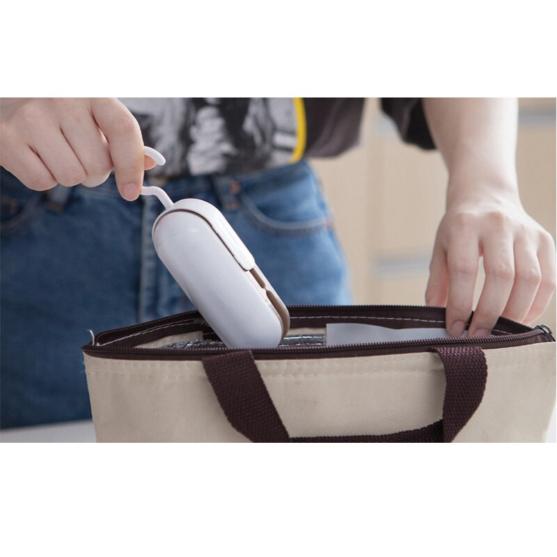 Najlepší prenosný mini tesniaci stroj pre domácnosť, tepelný tesniaci uzáver, šetrič potravín na plastové vrecká, balenie mini gadgetov