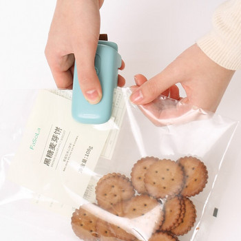Μηχάνημα σφράγισης τροφίμων Φορητό μίνι μικρό πλαστικό μηχάνημα οικιακής πλαστικής σακούλας Food Sealer Hand Pressure Sealing Artifact