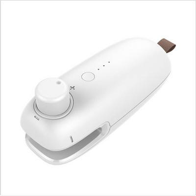 Prenosný mini vykurovací stroj na plastové balenie s ručným tlakom, nabíjací USB, ručný vákuový baliaci stroj na potraviny