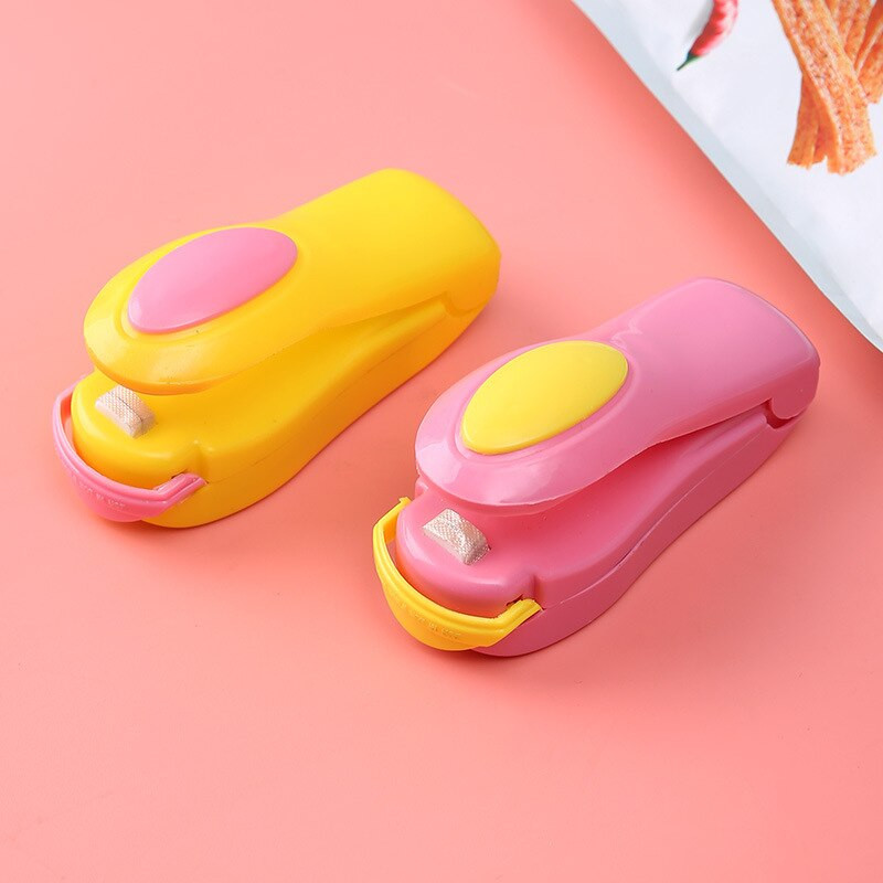Mini sandarinimo segtukas Nešiojama mašina virtuvės laikymui Plastikinių maišelių sandariklis Maisto laikymo maišelio spaustukas Karšti virtuvės priedai Įrankiai
