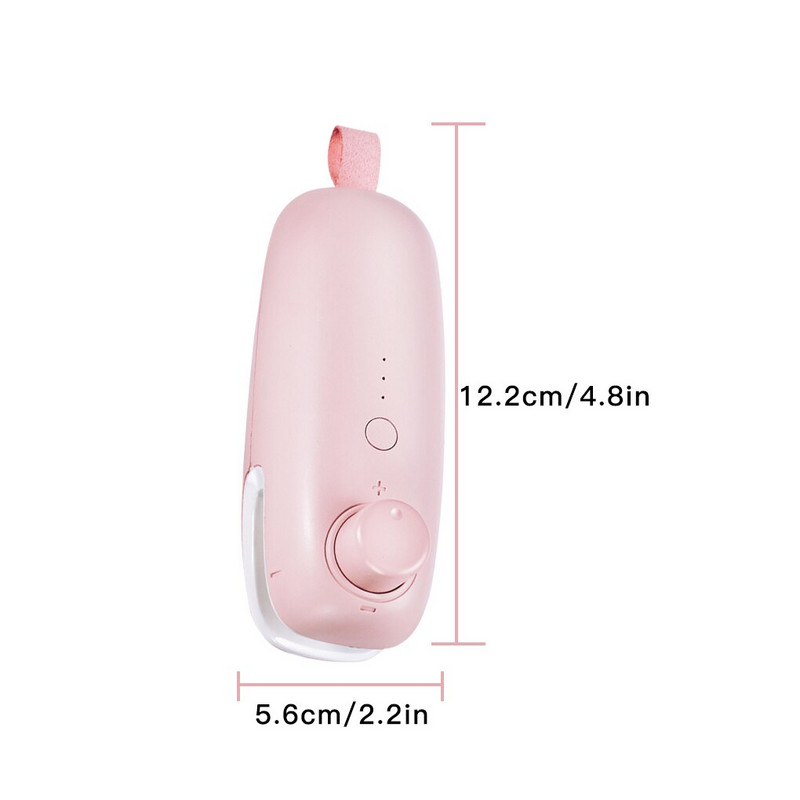 Prenosný mini tepelný zvárací stroj, ručný vstavaný Li-batériový stroj na napájanie z USB, nabíjateľný stroj na uzatváranie vreciek a potravinových vreciek