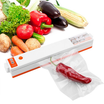 Вакуумно запечатване на храни за домакински продукти Уплътнител за фолио EU Plug/US Plug Вакуумно запечатващо устройство Опаковъчна машина Кухня Съхранение и организация