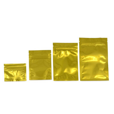 100 komada šarene vrećice za omot od folije za uvlačenje, vrećice s patentnim zatvaračem, vrećice za hranu, vrećice od aluminijske folije od mylara, vrećice za čaj, plastične vrećice za hranu