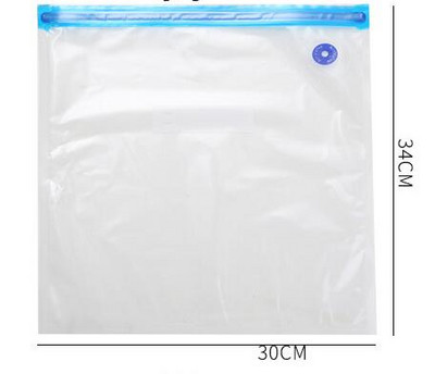 10 db Vákuumos élelmiszertáska Újrafelhasználható frissen tartó táska Gyümölcs Zöldség cipzárral lezárt táska Szivárgásmentes bolti fagyasztó gáz kompressziós táska