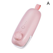 Mini električni stroj za toplinsko zavarivanje Prijenosne kopče za vrećice Pakiranje hrane Brtvilo Spajalica za pakiranje Kućne grickalice Alati za vrećice za hranu R0Z7