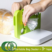 Prenosný uzatvárací prístroj na tašky, uzatvárací prístroj na potraviny od Sealabag, kuchynské pomôcky a nástroje, Saelabag Seal Anywhere with Tape