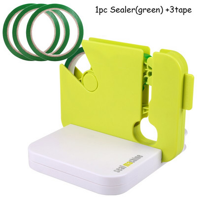 Prenosný uzatvárací prístroj na tašky, uzatvárací prístroj na potraviny od Sealabag, kuchynské pomôcky a nástroje, Saelabag Seal Anywhere with Tape