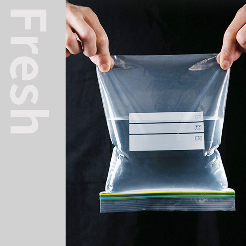30-65 komada Plastične vrećice za pakiranje Voće Vreća za skladištenje hrane Višekratna vrećica za zatvaranje zamrzivača Kuhinjski hladnjak Čuvanje hrane