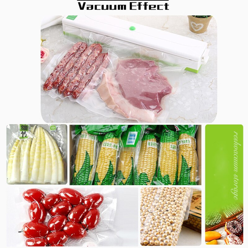 Mali automatski stroj za vakuumsko pakiranje Prijenosni kućni kuhinjski aparat za vakuumiranje vrećica za žitarice Stroj za vakuumiranje hrane