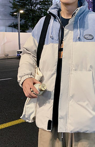 Geaca barbati de toamna-iarna cu fermoar