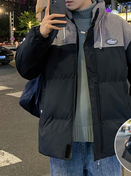 Geaca barbati de toamna-iarna cu fermoar