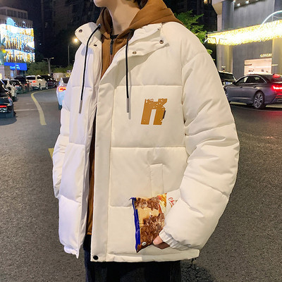 Geaca de barbati toamna-iarna cu inscriptie