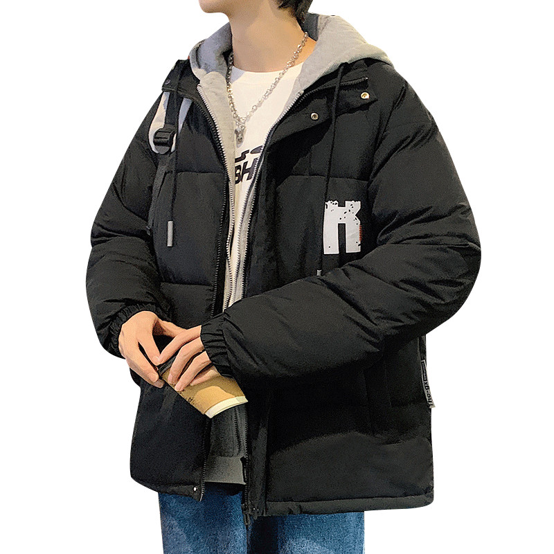 Geaca de barbati toamna-iarna cu inscriptie