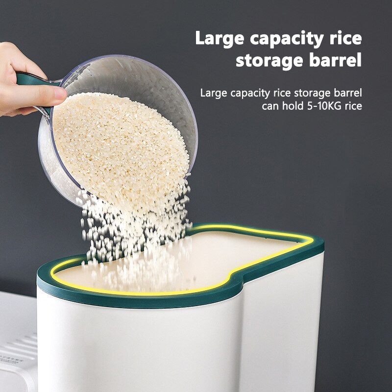 5/10KG kuhinjski spremnik Nano bačva, zatvorena kutija za ručak otporna na vlagu Spremnik za skladištenje žitarica Kutija za skladištenje hrane za pse Kutija za skladištenje žitarica