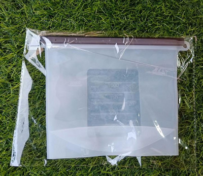 Pohranjivanje hrane PEVA spremnici Set Stand Up Vrećice za svježinu Zip Silikonski za višekratnu upotrebu Ručak Voće Nepropusna šalica Zamrzivač Posuda za šalicu za povrće