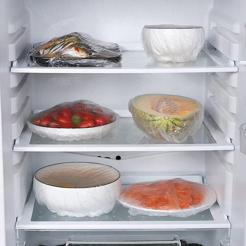 600 komada plastičnih vrećica za višekratnu upotrebu, navlaka za hranu, elastični, rastezljivi, podesivi poklopci za zdjele, univerzalni omot, brtva, čepovi za čuvanje svježine