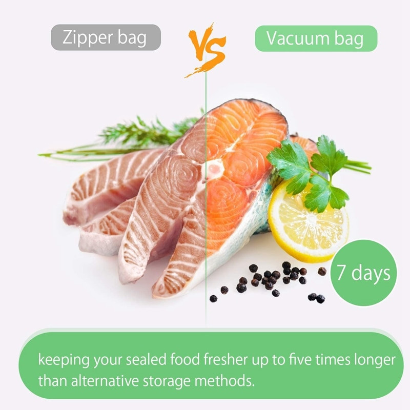 Vákuové baliace vrecká, 3 rolky, na úsporu potravín, odolné vákuové skladovacie vrecká na varenie metódou sous vide, mraznička
